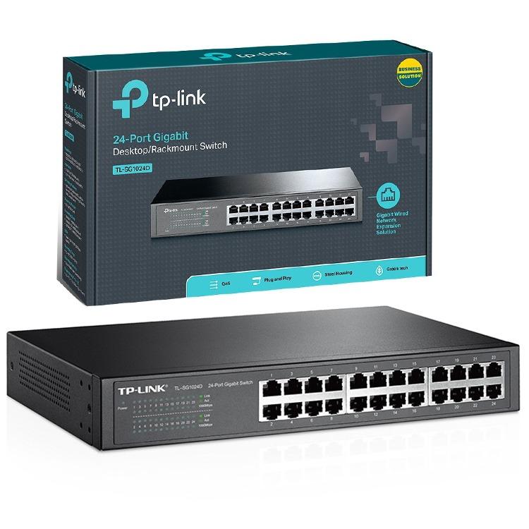 Tp – Link 24-Port Gigabit Rackmount Switch